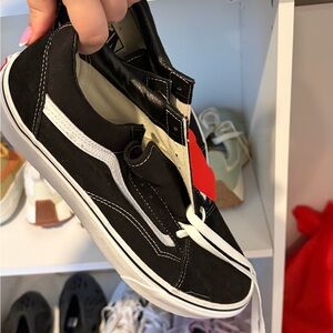 Black and White Sneakers